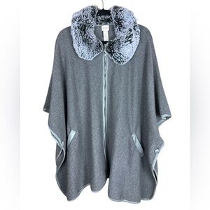 Chico’s soft knit cape